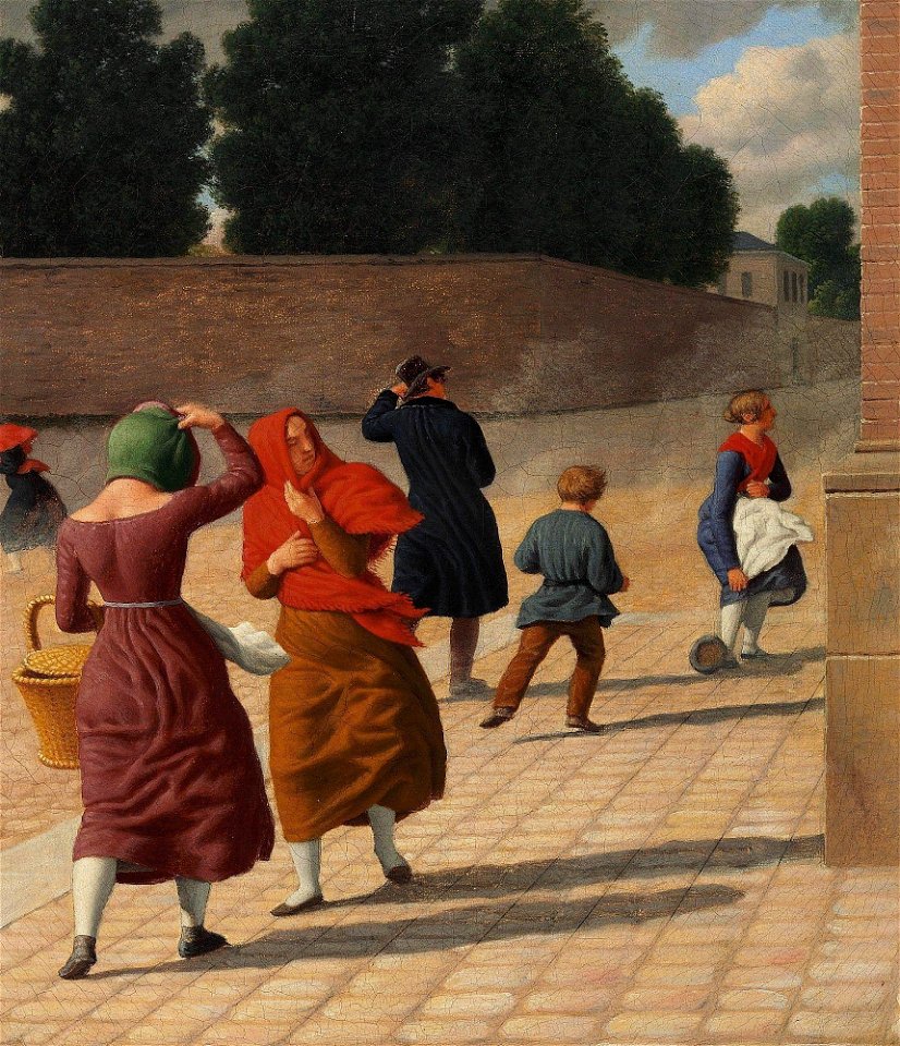 C. W. Eckersberg - En Storm