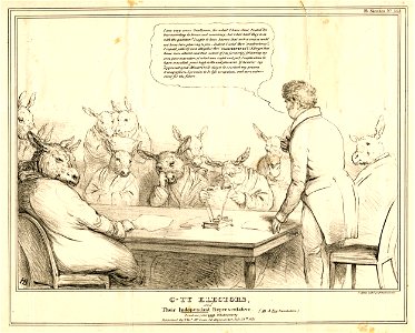C-ty electors, and their independent representative. (BM 1857,1222.142)