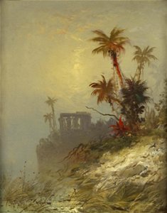 C. Morgan McIlhenney - Egyptian Landscape - 1930.12.41 - Smithsonian American Art Museum
