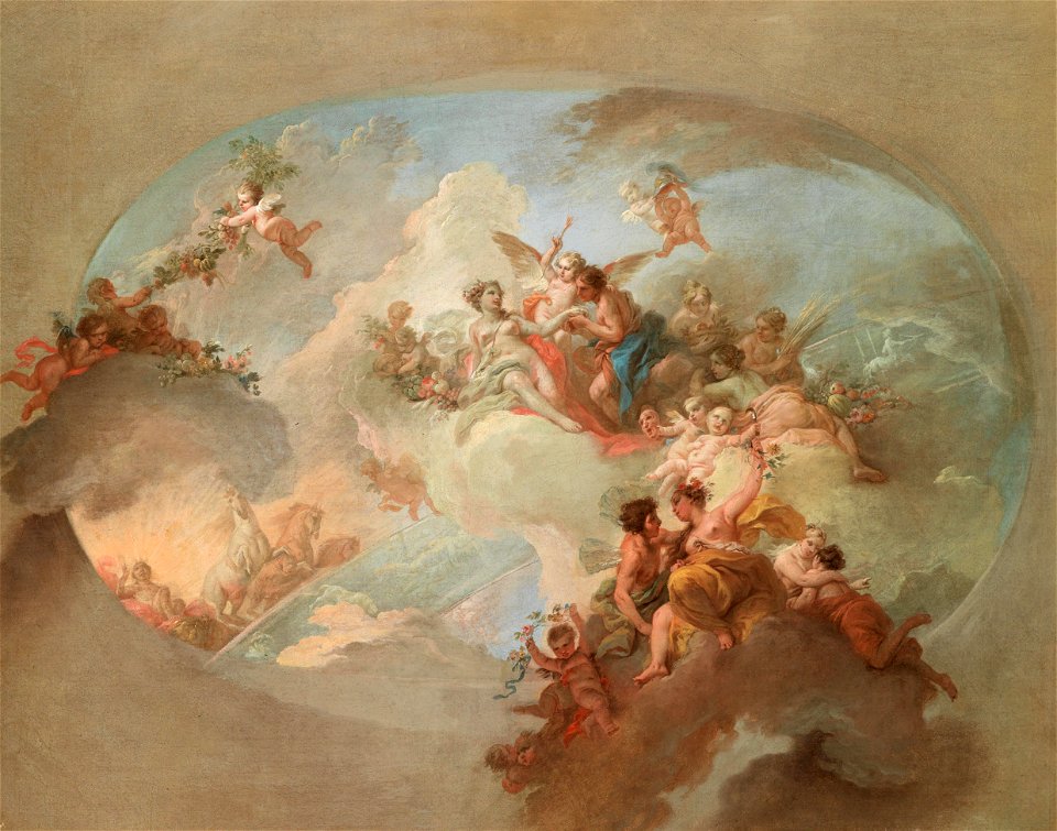 Claudio Francesco Beaumont Allegorie des Sommers