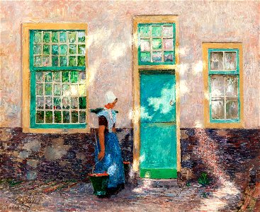 Emile Claus - La petite servante (1897)