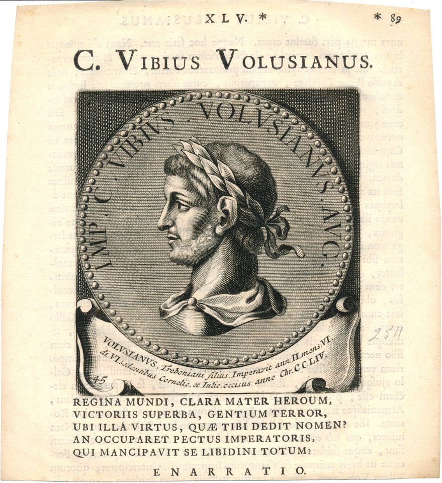 C. Vibius Volusianus Erfgoedcentrum Rozet 300 191 d 6 C 04
