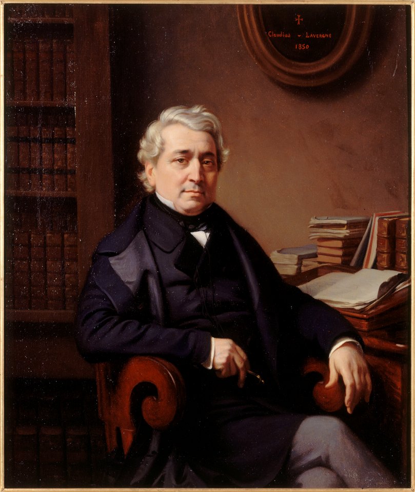 Claudius Lavergne - Portrait de Thomas Sauvage (1794-1877), auteur dramatique - P212 - Musée Carnavalet