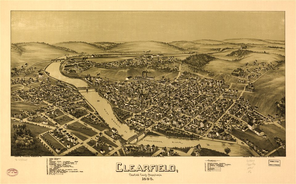 Clearfield, Clearfield County, Pennsylvania. 1895. LOC 76693069
