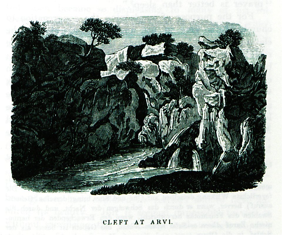 Cleft at Arvi - Pashley Robert - 1837
