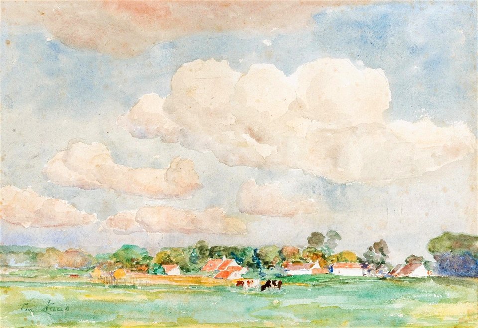 Emile Claus - Paysage d'été