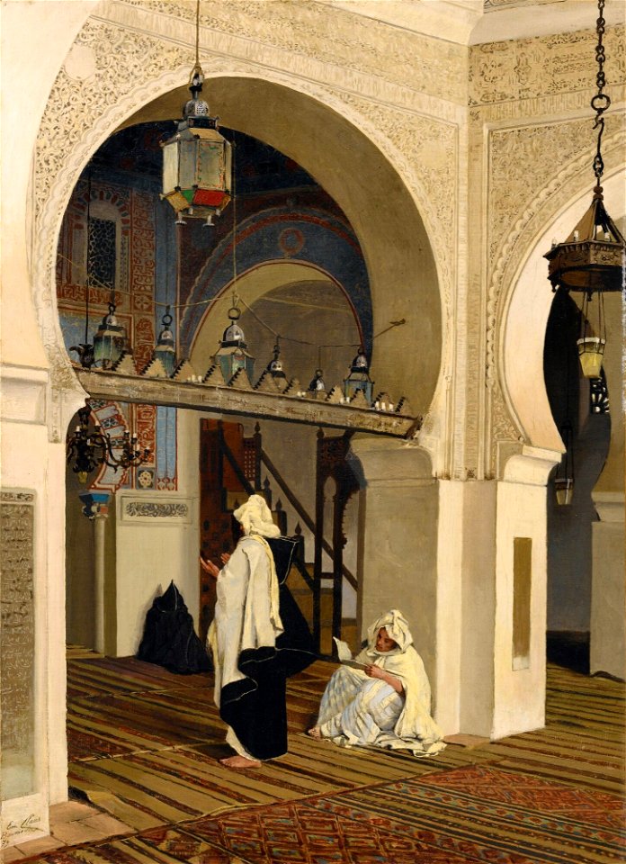 Emile Claus - The mosque of Sidi Boumedienne