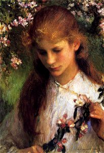 Clausen, apple blossom