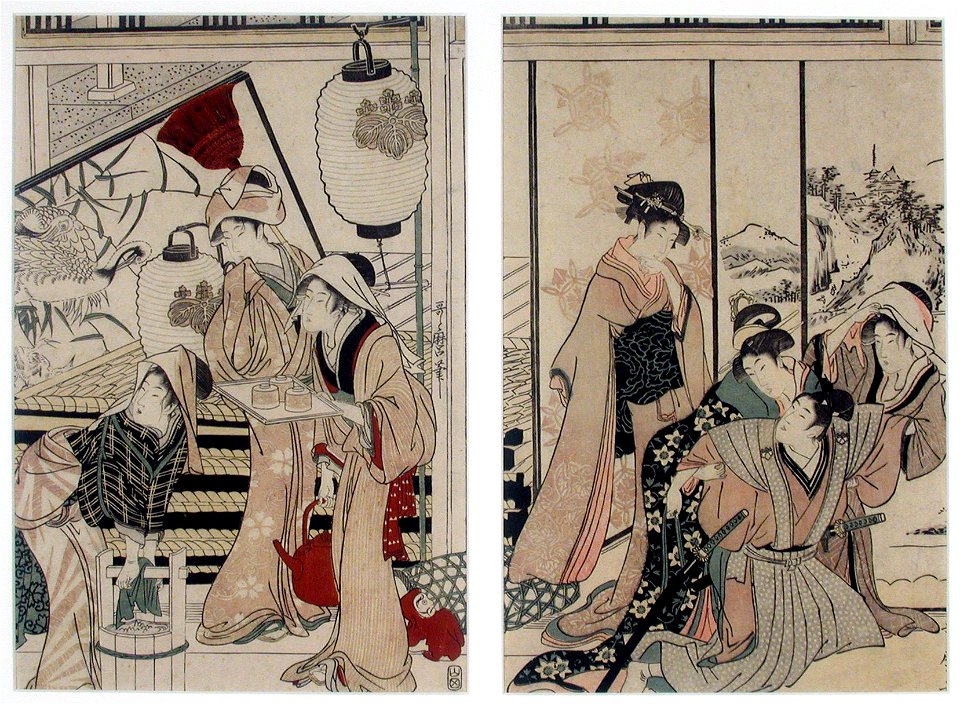 Cleaning of a Samurai house for New Year's festivities (5759527638)