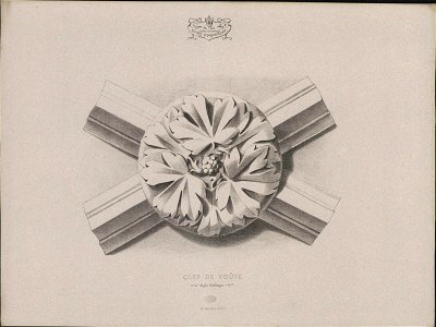 Clef de voȗte, Style Ghotique, objectnr A 59237