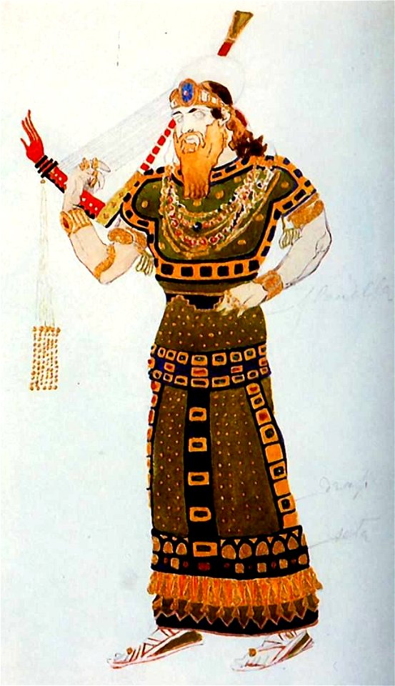 Cleopatra ballet by Bakst 03