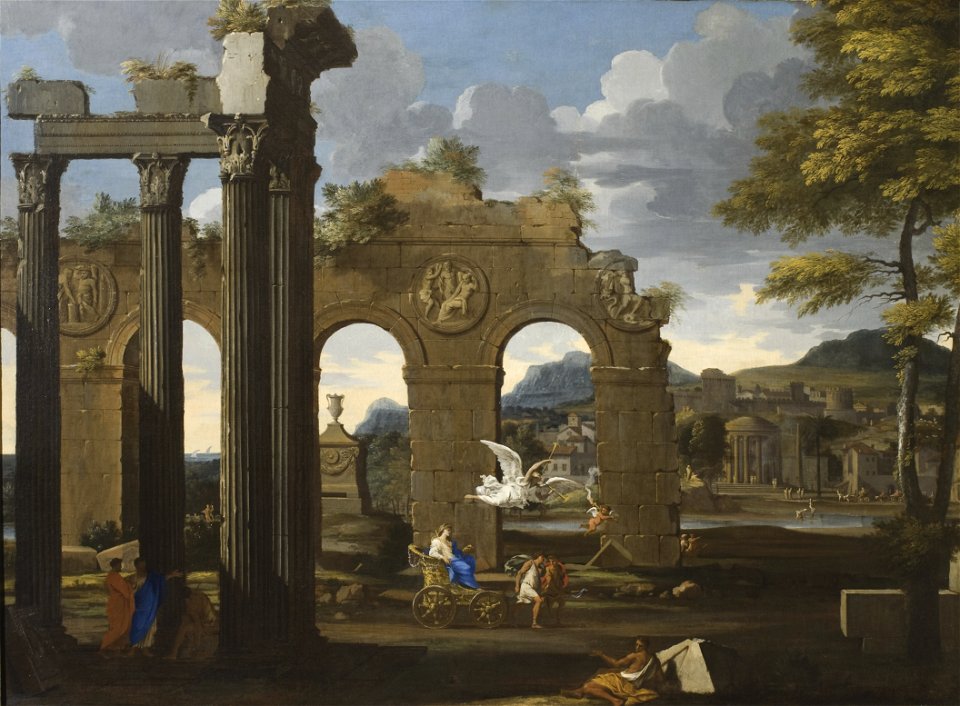Cleobis and Biton (Thomas Blanchet) - Nationalmuseum - 23829