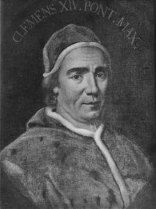 Clemens XIV, 1705-1774, påve - Nationalmuseum - 16167
