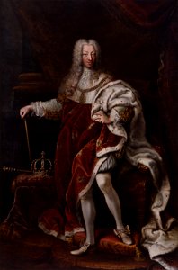 Clementi - Charles Emmanuel III in coronation robes, Palazzo Madama