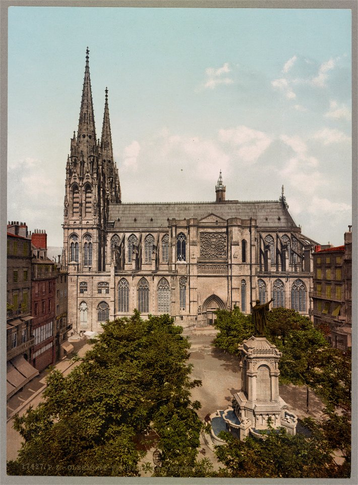 Clermont-Ferrand. La Cathedrale LCCN2017657467
