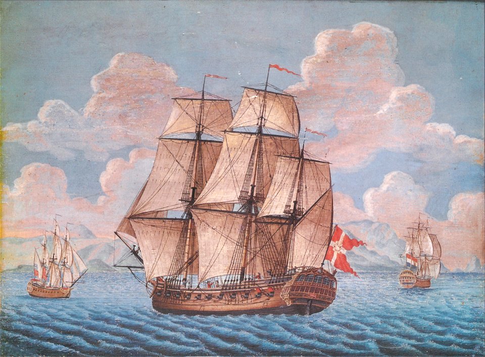 Clement Clementsen - Fregatten Frederiksborg Slot