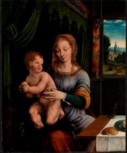 Joos van Cleve, Ambrosius Benson - Madonna and Child - NG.M.02780 - National Museum of Art, Architecture and Design