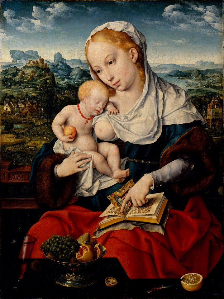 Joos van Cleve - Virgin and Child (Metropolitan Museum of Art)