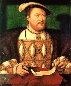 Henry VIII by Joos van Cleve. Free illustration for personal and commercial use.