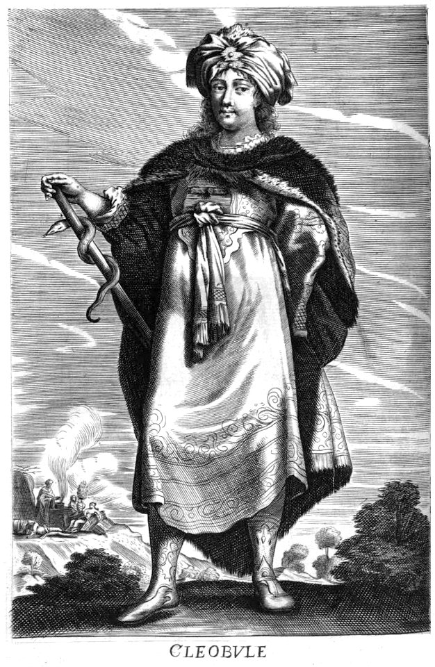 Cleobulus in Thomas Stanley History of Philosophy