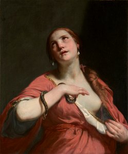 Cleopatra by Cagnacci (Metropolitan Museum of Art)