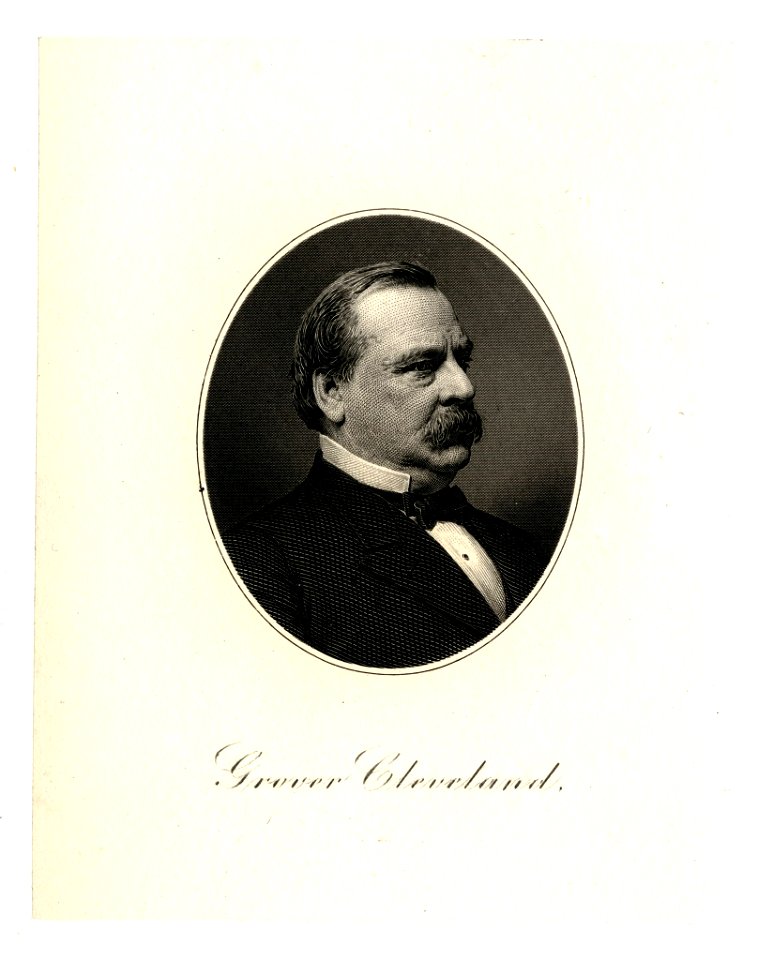 CLEVELAND, Grover-President (BEP eng portrait raw)