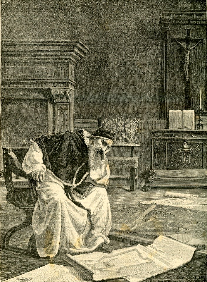 Clemente VII studia i piani dell’assedio di Firenze