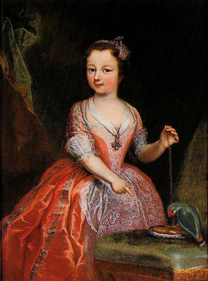 Clementi - Maria Luisa of Savoy as a child, Stupinigi
