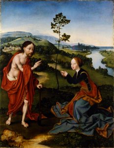 Joos van Cleve - Noli me tangere (Suermondt-Ludwig-Museum)