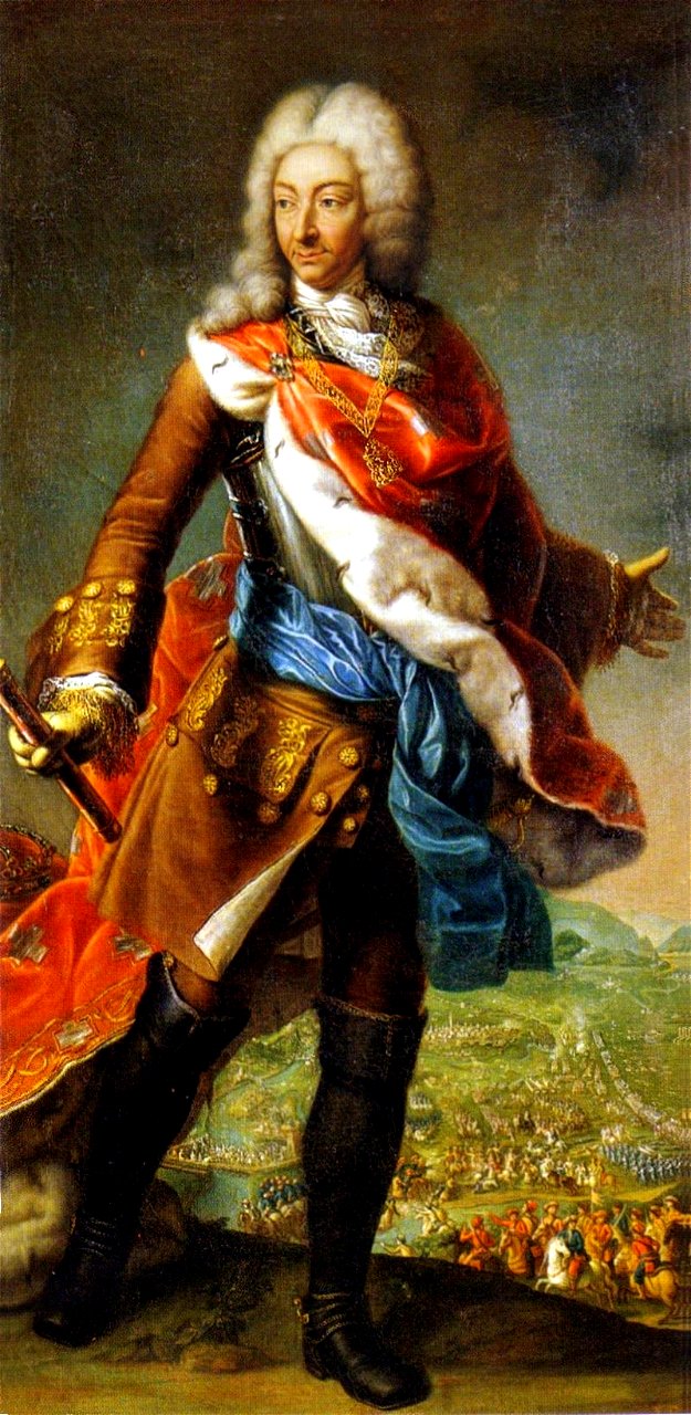 Maria Giovanna Battista Clementi, La Clementina, Portrait of Victor Amadeus II of Savoy, during the siege of Turin (1706), Reggia di Venaria (from Castle of Racconigi)
