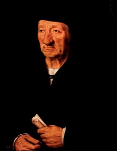 Joos van Cleve - Portrait of a old man - WGA11550
