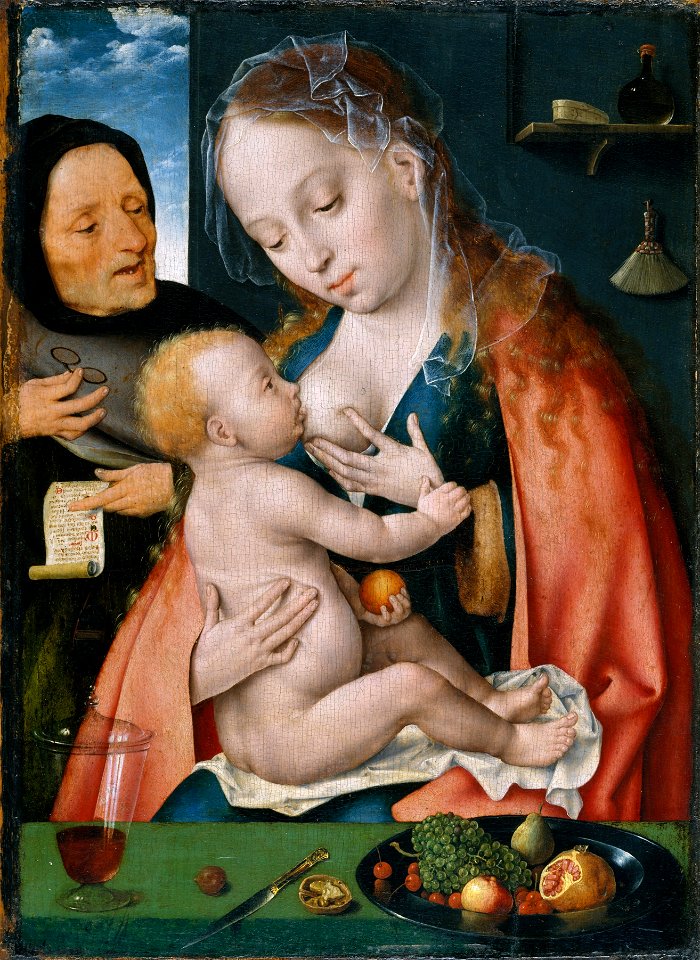Joos van Cleve - The Holy Family (Metropolitan Museum of Art)
