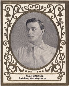 Cliff Blankenship, Washington Nationals, baseball card portrait LCCN2007683798