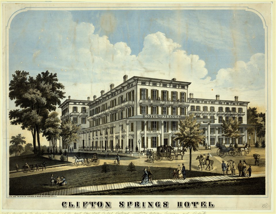 Clifton Springs hotel LCCN2003674281