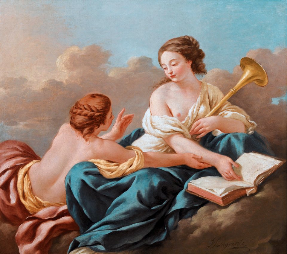 Clio, by Jean-Jacques Lagrenée