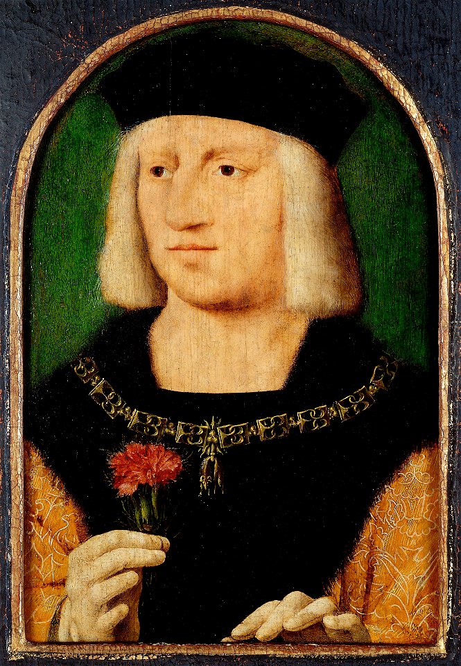 Joos van Cleve - Portrait of Emperor Maximilian I