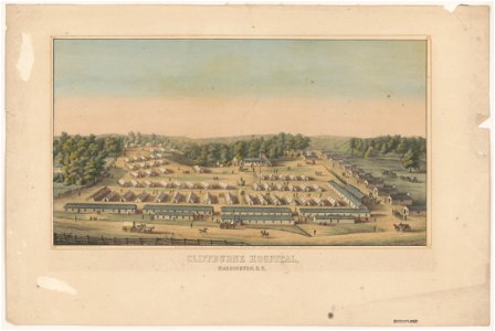 Cliffburne Hospital, Washington, D.C. LCCN2006686150