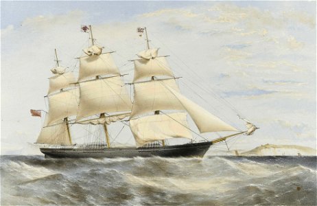 Clipper ship 'Swiftsure' 1326 Tons V Stacpoole, Commander RMG PY9326
