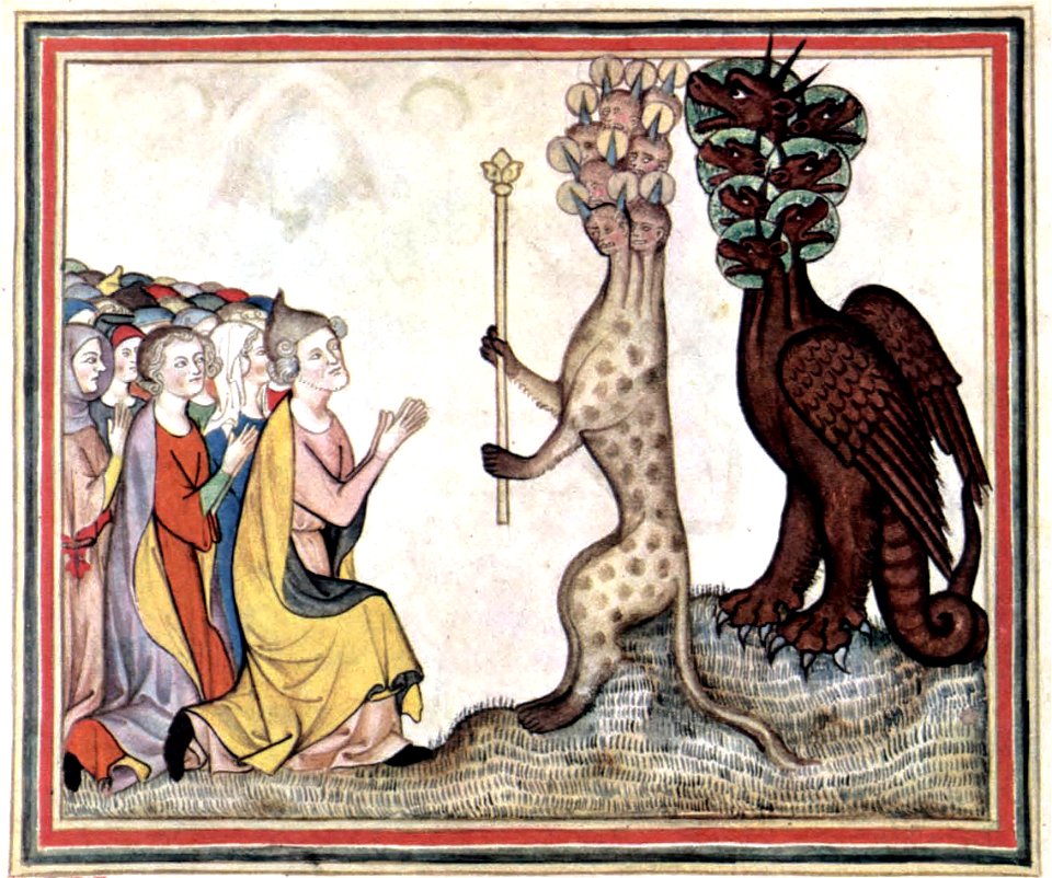 Cloisters Apocalypse - Adoration of the Beast from the Sea