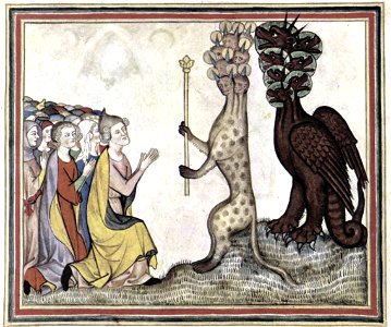 Cloisters Apocalypse - Adoration of the Beast from the Sea