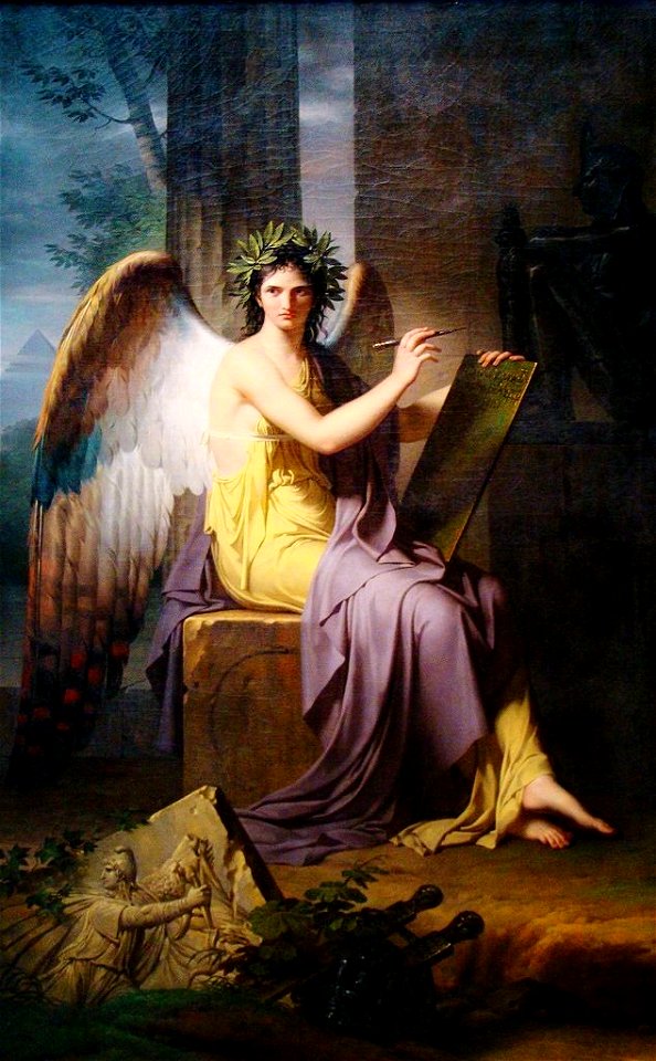 Clio, Muse of History - Charles Meynier
