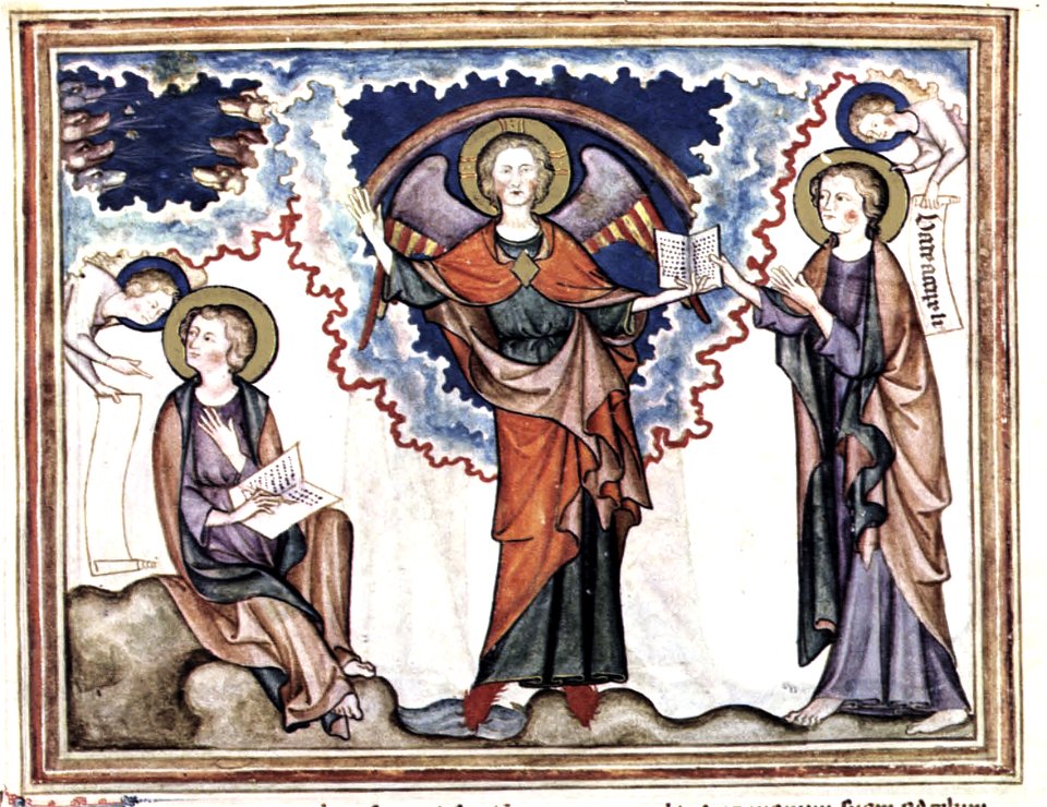Cloisters Apocalypse - Angel with the book