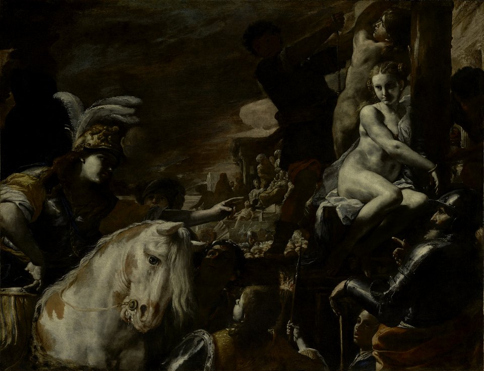 Clorinda Rescuing Sofronia and Olindo 00056101