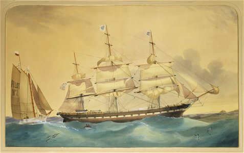 Clipper ship Walmer Castle 1200 Tons RMG D4038