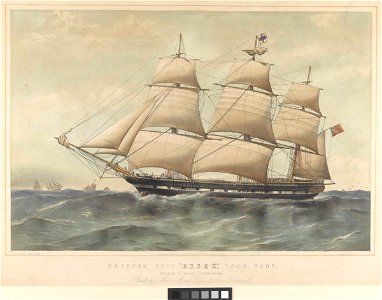 Clipper ship Essex 1000 Tons RMG py0679