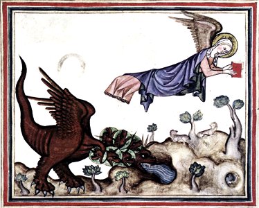 Cloisters Apocalypse - Dragon hurls water