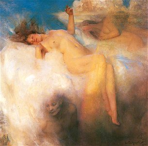 Cloud Arthur Hacker. Free illustration for personal and commercial use.