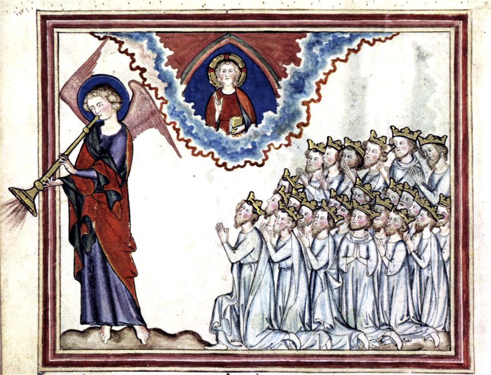 Cloisters Apocalypse - 7th Trumpet - Adoration in heaven