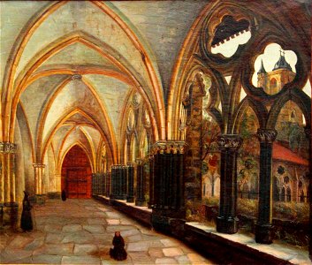 Cloître de Bayonne en 1835