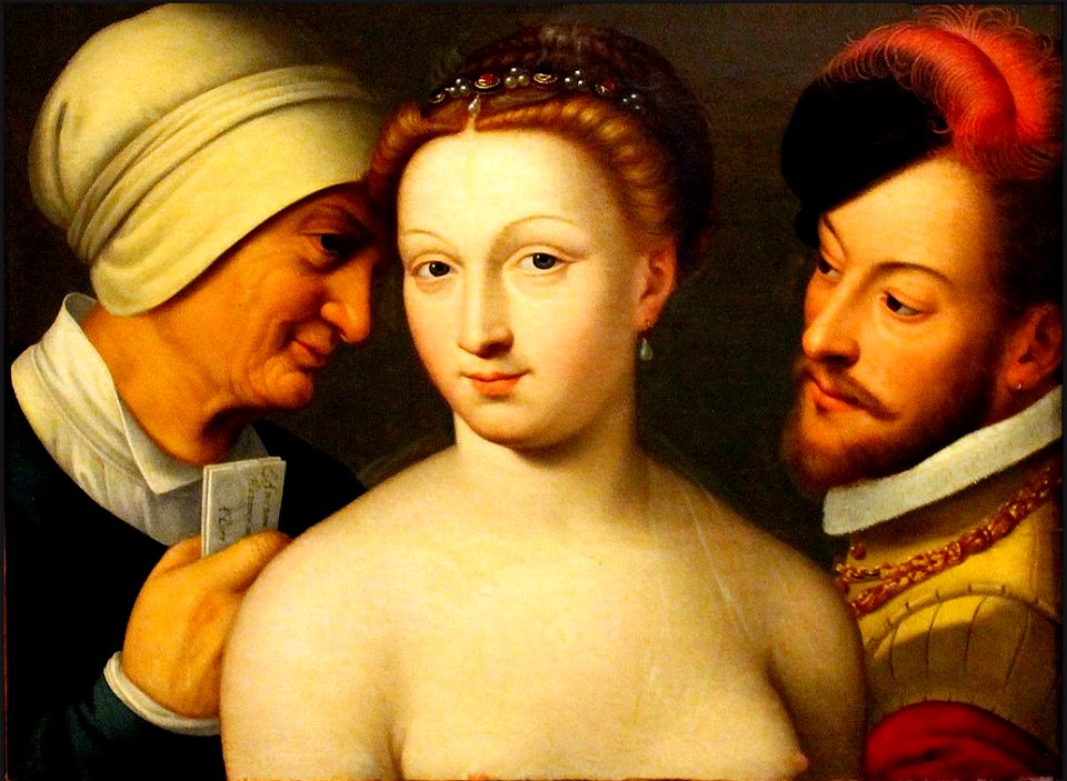 Francois Clouet. - The Billet Doux